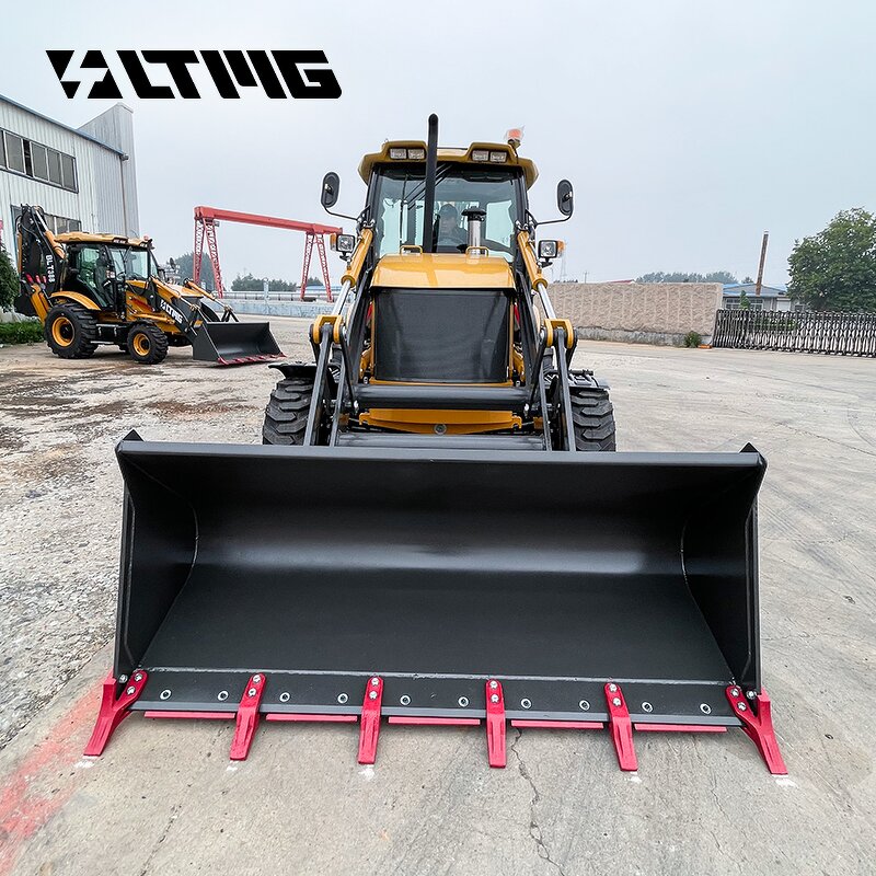 Backhoe Loader Factory - OEM LTMG High-Efficiency 2.5 Ton 4-Wheel Steering BLT388