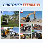 Mini Excavator Manufacturer - OEM LTMG Hydraulic Joystick 1.8-2.5 Ton Japanese Engine