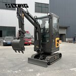 Mini Hydraulic Excavator Manufacturer - OEM 1.5 Ton Zero Tail Design Core Components