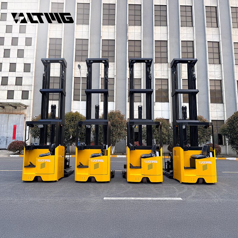 Reach Truck Forklift Factory - OEM LTMG Stand up 2ton Scissors Electric Reach for Sale