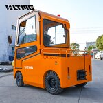 Electric Tow Tractor Manufacturer - OEM LTMG Airport 1-1.5t Battery Powered with Cabin