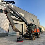 Wheeled Excavator Manufacturer - OEM LTMG New Designed 21 Ton Construction Machine