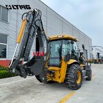Backhoe Loader Manufacturer - OEM LTMG 4wd 4x4 2.5 Ton with Fork Attachment