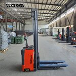 Electric Stacker Manufacturer - OEM LTMG 1.5-2 Ton Stand on Pallet Truck Lead Acid