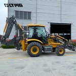 Backhoe Loader Manufacturer - OEM LTMG 4wd 4x4 2.5 Ton with Fork Attachment