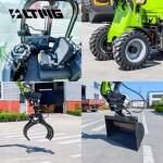 Backhoe Loader Factory - OEM LTMG Hot Sale Mini 4x4 Diesel All Terrain Earth Moving