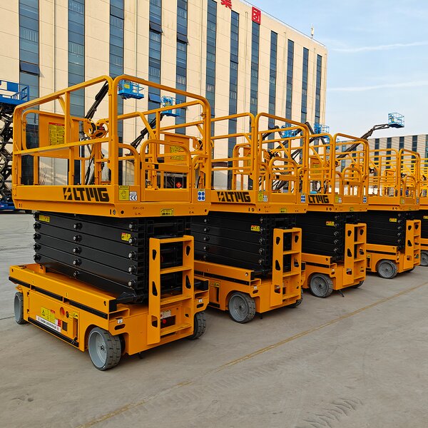 Self-Propelled Platform Factory - OEM 12-14m Electric Hydraulic Elevating Lift Wire Rope