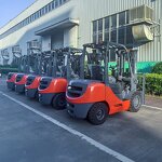 Diesel Forklift Manufacturer - OEM LTMG Hot Sell 3 Tons with 3 Free Full Stages Mast