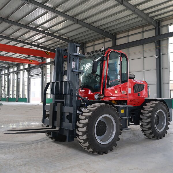Rough Terrain Forklift Manufacturer - OEM Chinese 4000KG 5000KG 4WD with Japanese Engine