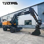 Wheel Excavator Factory - OEM LTMG New LWE180 18 Ton 360-Degree Rotating Cabin
