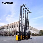 Reach Truck Forklift Factory - OEM LTMG Stand up 2ton Scissors Electric Reach for Sale