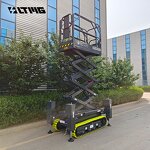 Electric Scissor Lift Factory - OEM 2025 New Design 6-8m Electric Crawler for Sale