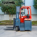 Electric Reach Forklift Manufacturer - OEM Warehouse 3Ton Multi-Way with Fork Positioner