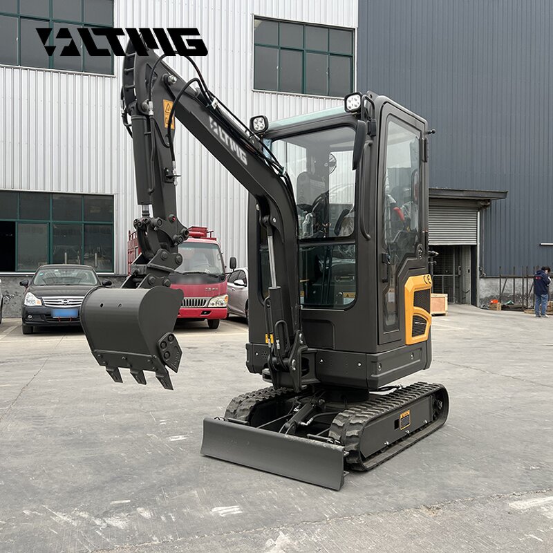 Mini Cab Excavator Manufacturer - OEM Hot Selling 1.5ton Hydraulic Crawler in Stock