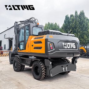 Wheeled Excavator Manufacturer - OEM LTMG Brand New 4x4 18-21 Ton Cummins Diesel