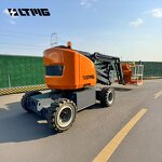Articulating Boom Lift Manufacturer - OEM LTMG Electric 14-16 m Man Lift Telescopic Platform