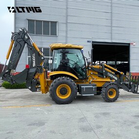 Backhoe Loader Factory - OEM High Quality 4wd 2.5 Ton with Fork Attachment