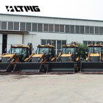 Backhoe Loader Manufacturer - OEM 2026 New Design 2.5 Ton Wheel Diesel Earth Moving