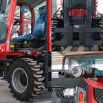 Rough Terrain Forklift Manufacturer - OEM Chinese 4000KG 5000KG 4WD with Japanese Engine