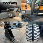 Wheel Excavator Factory - OEM LTMG New LWE180 18 Ton 360-Degree Rotating Cabin