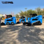 Skid Steer Loader Factory - OEM 2024 Crawler 45KW 55 KW with Quick Hitch