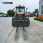 Backhoe Loader Manufacturer - OEM LTMG 4wd 4x4 2.5 Ton with Fork Attachment