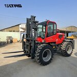Rough Terrain Forklift Factory - OEM 4-5 T 4000-5000KG 4WD Off Road Diesel