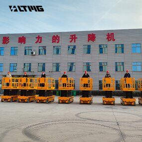 Electric Scissor Lift Manufacturer - OEM Hot Sale 10-16m Aerial Work Platform with CE