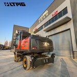 Wheeled Excavator Manufacturer - OEM LTMG New Designed 21 Ton Construction Machine
