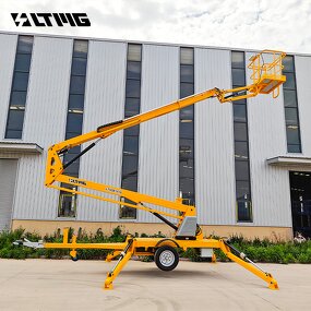 Trailer Mounted Boom Lift Factory - OEM LTMG 10-18m Aerial Work Articulated for Sale
