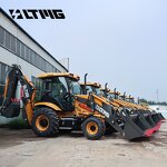 Backhoe Loader Factory - OEM LTMG High-Efficiency 2.5 Ton 4-Wheel Steering BLT388