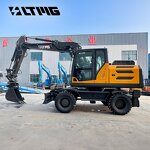 Wheel Excavator Factory - OEM LTMG New LWE180 18 Ton 360-Degree Rotating Cabin