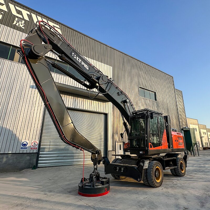 Wheeled Excavator Manufacturer - OEM LTMG New Designed 21 Ton Construction Machine