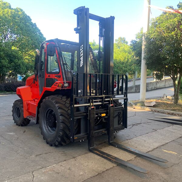 All Terrain Forklift Factory - OEM LTMG China Manufacturer 4x4 3.5t Off-road CE ISO