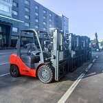 Diesel Forklift Manufacturer - OEM LTMG Hot Sell 3 Tons with 3 Free Full Stages Mast