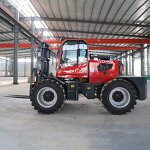 Rough Terrain Forklift Factory - OEM 4Ton 5Ton 4WD Off Road Diesel Forklift