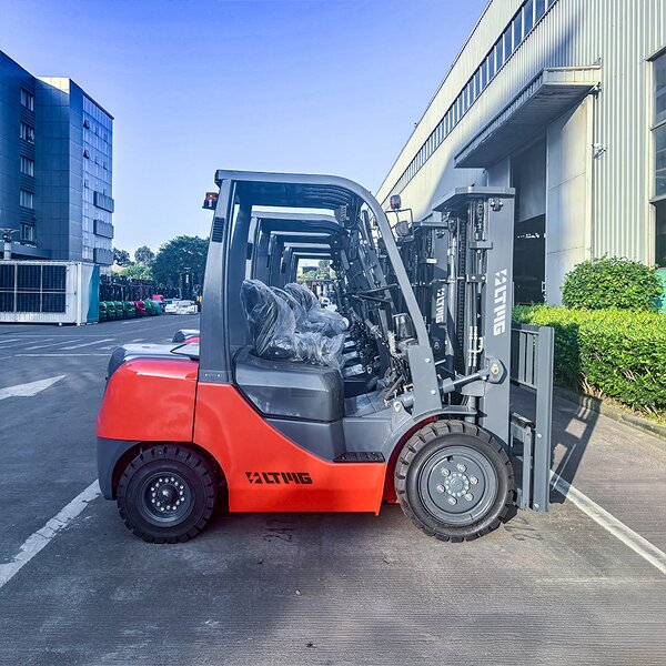 Diesel Forklift Manufacturer - OEM LTMG Hot Sell 3 Tons with 3 Free Full Stages Mast
