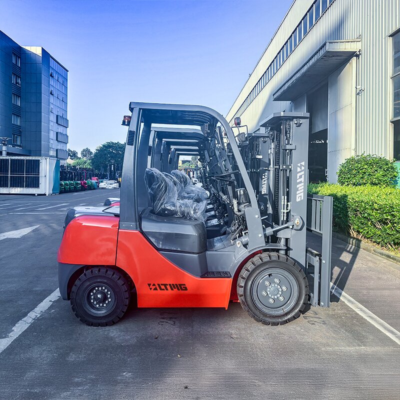 Diesel Forklift Manufacturer - OEM LTMG Hot Sell 3 Tons with 3 Free Full Stages Mast