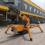 Spider Crane Manufacturer - OEM 2025 High Quality 3-10ton Diesel Electric Crawler