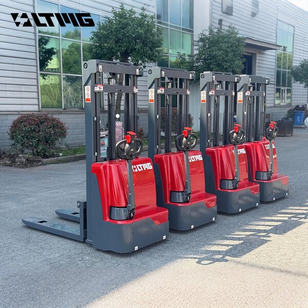 Electric Pallet Stacker Factory - OEM Warehouse New 1.5-2 Ton Wakie with 2-3.5m Lift