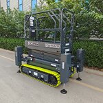 Electric Scissor Lift Factory - OEM 2025 New Design 6-8m Electric Crawler for Sale