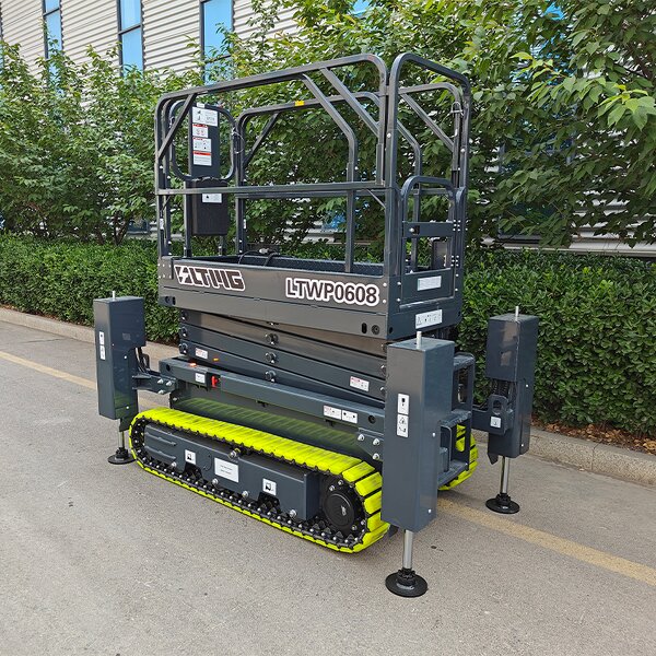 Electric Scissor Lift Factory - OEM 2025 New Design 6-8m Electric Crawler for Sale