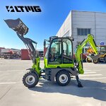 Backhoe Loader Manufacturer - OEM LTMG Mini 4x4 Wheel Drive New Earth Moving Loader