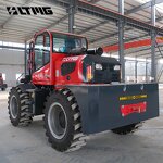 Diesel Forklift Factory - OEM High Power 4000KG 5000KG 4WD Rough Terrain with Cabin