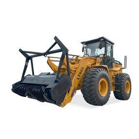 Wheel Loader Factory - OEM LTMG Large 5ton Diesel with Mulcher Attachment Optional