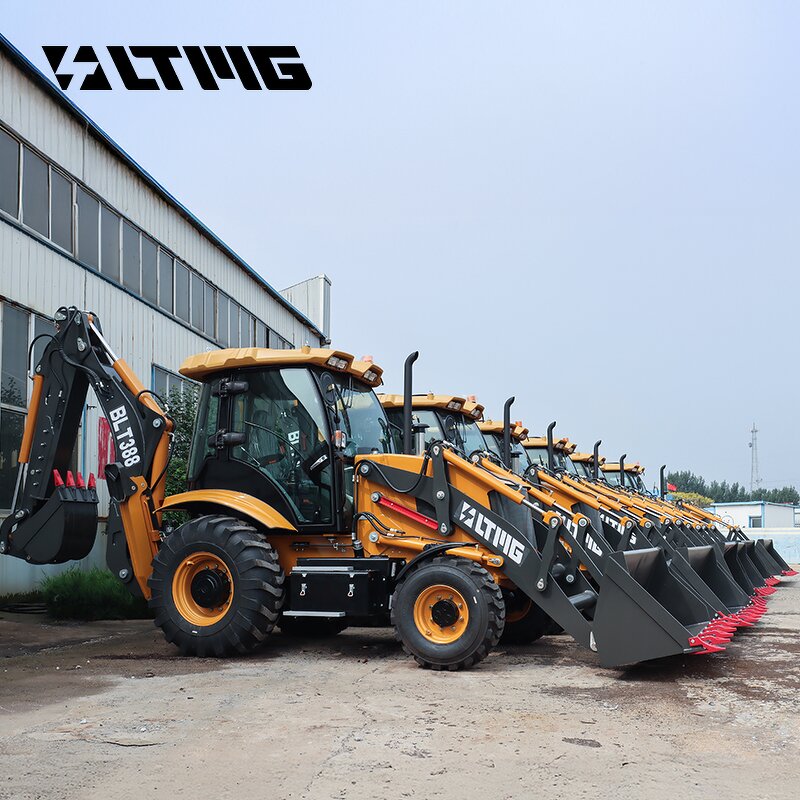 Backhoe Loader Factory - OEM LTMG New 2.5 Ton 4WD with Telescopic Arm Optional