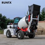 Mobile Cement Mixer Manufacturer - OEM RUNTX Hot Sale Efficient Construction Projects