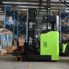 Electric Reach Forklift Factory - OEM Reach Truck Price CQD 2ton 3-4.5meter Seated Type