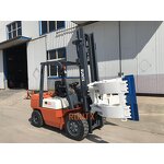 Diesel Forklift Manufacturer - OEM Automatic Transmission 3 Ton with Paper Roll Clamp