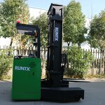 Electric Reach Forklift Manufacturer - OEM Runtx Four Direction Reach Forklift for Sale